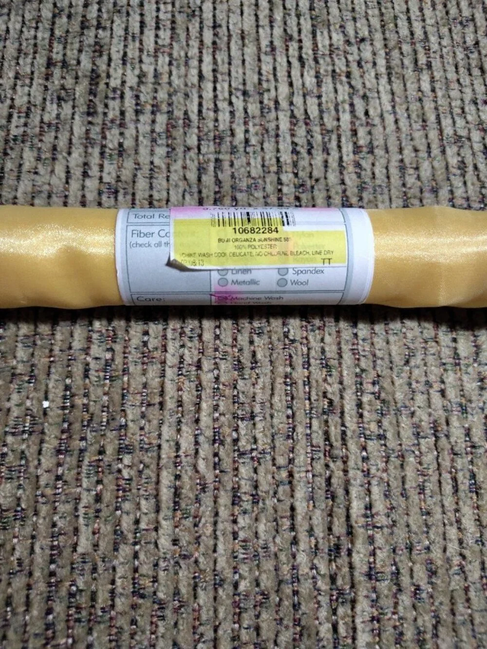 Fabric Remnant Type, Size, Color, Material And Manufacturer Varies See Pictures